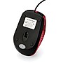 Verbatim Notebook Ergonomic Ambidextrous Optical USB Mouse, Red (99742)~#|#~sp14904523_sc7