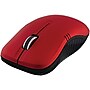 Verbatim Commuter Wireless Ergonomic Ambidextrous Optical USB Mouse, Red (99767)~#|#~sp14904619_sc7