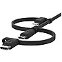 Belkin BOOST CHARGE Universal Lightning/Micro-USB/USB Type-C Cable, Black (CAC001bt1MBK)~#|#~sp149999708_sc7