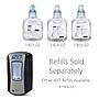 PURELL LTX 12 Automatic Wall Mounted Hand Sanitizer Dispenser, Chrome/Black (1928-04)~#|#~sp150122958_sc7
