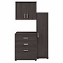 Bush Business Furniture Universal 62"W 3-Piece Modular Storage Set with 5 Shelves, Storm Gray (UNS005SG)~#|#~sp150858614_sc7