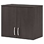 Bush Business Furniture Universal 24" Wall Cabinet with Doors and 2 Shelves, Storm Gray (UNS428SG)~#|#~sp150858646_sc7