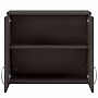 Bush Business Furniture Universal 24" Wall Cabinet with Doors and 2 Shelves, Storm Gray (UNS428SG)~#|#~sp150858651_sc7