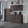 Bush Business Furniture Universal 62" 5-Piece Modular Storage Set with 11 Shelves, Storm Gray (UNS003SG)~#|#~sp150858708_sc7