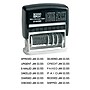 2000 PLUS 12-in-1 Self Inking Date and Message Stamp, Black Ink (011090)~#|#~sp150944799_sc7
