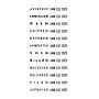 2000 Plus Message/Date Rectangle Stamps, , Black Ink (010180)~#|#~sp150944812_sc7