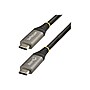 StarTech Thunderbolt Compatible 6.6 ft. USB-C Cable with 100W Power Delivery, Male to Male, Black/Silver (USB315CCV2M)~#|#~sp150946736_sc7