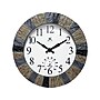 Infinity Instruments Faux Slate Wall Clock, 13" (15590ST1-4339)~#|#~sp150961572_sc7