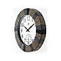 Infinity Instruments Faux Slate Wall Clock, 13" (15590ST1-4339)~#|#~sp150961574_sc7