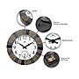Infinity Instruments Faux Slate Wall Clock, 13" (15590ST1-4339)~#|#~sp150961575_sc7