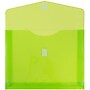 JAM Paper® Plastic Envelopes with Hook & Loop Closure, Letter Size, Assorted Colors, 6/Pack (218V2OLIPRYS)~#|#~sp150961939_sc7