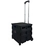 Elama Plastic/Poly Mobile Utility Cart, Charcoal Gray (935102827M)~#|#~sp15116634_sc7