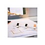 Russell+Hazel 3-Hole Punch, 10-Sheet Capacity, Gold/Clear (44629)~#|#~sp151224420_sc7