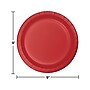 Creative Converting Touch of Color 9" Paper Dinner Plate, Classic Red, 72 Plates/Pack (DTC471031BDPLT)~#|#~sp151224621_sc7