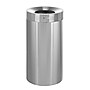 Alpine Industries Stainless Steel Trash Can with Open Lid, 27 Gallon, Silver (ALP475-27)~#|#~sp151321829_sc7