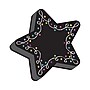 Ashley Productions Dry Erase Magnetic Whiteboard Erasers, Star Chalk, Pack of 6 (ASH09989-6)~#|#~sp151423843_sc7