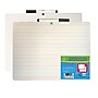 Two-Sided Rectangular, Primary Ruled/Blank Dry Erase Whiteboard, With Marker, 9" x 12", Pack of 3 (FLP19034-3)~#|#~sp151424532_sc7