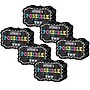 Teacher Created Resources Dry Erase Magnetic Whiteboard Eraser, Chalkboard Brights, Pack of 6 (TCR77289-6)~#|#~sp151425841_sc7