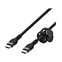 Belkin BOOST CHARGE PRO Flex USB Type-C Cable for Most Smartphones, Black (CAB011BT2MBK)~#|#~sp151515945_sc7