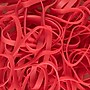 JAM Paper Multi-Purpose #64 Rubber Bands, 3.5" x .25", Non-Latex, Red, 100/Pack (33364RBRE)~#|#~sp151599111_sc7