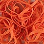 JAM Paper Multi-Purpose #64 Rubber Bands, 3.5" x .25", Non-Latex, Orange, 100/Pack (33364RBOR)~#|#~sp151599113_sc7