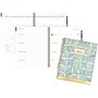 2023 AT-A-GLANCE BADGE Hand-Drawn Geo 8.5" x 11" Weekly & Monthly Planner, Blue/Yellow/White (1641H-905-23)~#|#~sp152199474_sc7