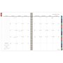 2023 AT-A-GLANCE BADGE Hand-Drawn Geo 8.5" x 11" Weekly & Monthly Planner, Blue/Yellow/White (1641H-905-23)~#|#~sp152199475_sc7
