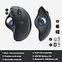 Logitech ERGO M575 Wireless Ergonomic Trackball Mouse, Graphite (910-006197)~#|#~sp152695133_sc7