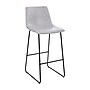 Flash Furniture LeatherSoft Barstool, Light Gray, 2-Pieces (2ETER1834530LG)~#|#~sp152795630_sc7