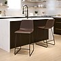Flash Furniture LeatherSoft Counter Height Stools, Dark Brown, 2-Pieces (2ETER1834524DB)~#|#~sp152796367_sc7