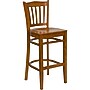 Flash Furniture HERCULES Series Traditional Wood Vertical Slat Back Restaurant Barstool, Cherry, 2-Pieces/Pack (2XUW08BVRTCHY)~#|#~sp152796703_sc7