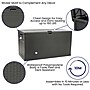 Flash Furniture Nobu Outdoor Waterproof Plastic Deck Box, Gray (QTKTL4023GY)~#|#~sp152801607_sc7