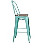 Flash Furniture Cindy Contemporary Metal Vertical Back Barstool, Mint Green (ET353430MINTW)~#|#~sp152802958_sc7