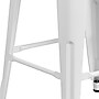 Flash Furniture Lily Industrial Metal Barstool without Back, White (CH3132030WHW)~#|#~sp152803059_sc7
