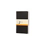 Moleskine Cahier Journal, 5" x 8.25", Narrow Ruled, Black, 80 Pages, 3/Pack (704956)~#|#~sp152889576_sc7