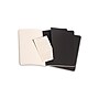 Moleskine Cahier Journal, 5" x 8.25", Narrow Ruled, Black, 80 Pages, 3/Pack (704956)~#|#~sp152889579_sc7