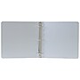 JAM Paper Heavy Duty 2" 3-Ring Non-View Binder, Silver Aluminum (301933555)~#|#~sp152889877_sc7