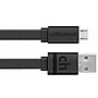 cellhelmet Charge and Sync USB-A to Micro USB Flat Cable, 6 Feet (CABLE-F-MICRO-6-B)~#|#~sp154190997_sc7