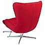 Flash Furniture Fabric Swivel Wing Chair with Ottoman, Red (ZBWINGCHOTREDFB)~#|#~sp154745825_sc7