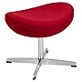 Flash Furniture Fabric Swivel Wing Chair with Ottoman, Red (ZBWINGCHOTREDFB)~#|#~sp154745926_sc7