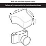 USA GEAR FlexARMOR FlexSLEEVE Camera Case Sleeve, Floral (GRFAFSL110FLEW)~#|#~sp15551851_sc7