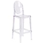 Flash Furniture Ghost Barstool in Transparent Crystal with Oval Back (OWGHOSTBACK29)~#|#~sp155520638_sc7
