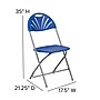 Flash Furniture HERCULES Series 800 lb. Capacity Plastic Fan Back Folding Chair, 8/Pack (8LEL4BL)~#|#~sp155524342_sc7