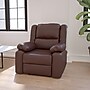 Flash Furniture Harmony Series LeatherSoft Manual Recliners Brown Leather (BT705971BN)~#|#~sp155524391_sc7