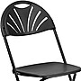 Flash Furniture HERCULES Series 800 lb. Capacity Plastic Fan Back Folding Chair 8/Pack (8LEL4BK)~#|#~sp155524449_sc7