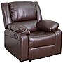 Flash Furniture Harmony Series LeatherSoft Manual Recliners Brown Leather (BT705971BN)~#|#~sp155524468_sc7
