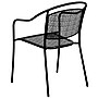 Flash Furniture Black Steel Patio Arm Chair (CO3BK)~#|#~sp155524650_sc7
