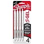 Sharpie S-Gel Retractable Gel Pen, Medium Point, 0.7mm, Black Ink, 4/Pack (2126207)~#|#~sp155560499_sc7