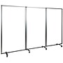 Flash Furniture Mobile Partition with Lockable Casters, 72"H x 36"W, Clear Acrylic (BRPTT013AC90183)~#|#~sp155704885_sc7