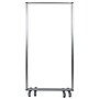 Flash Furniture Mobile Partition with Lockable Casters, 72"H x 36"W, Clear Acrylic (BRPTT013AC90183)~#|#~sp155704887_sc7